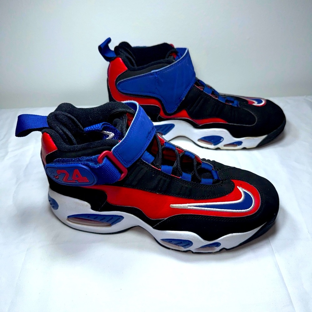 Men's Nike Air Griffey Max (GS) Black/Red Shoes DZ5275-001 Youth 6.5Y